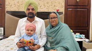 sidhu moosewala brother first look reveal by his parents [upl. by Steddman]