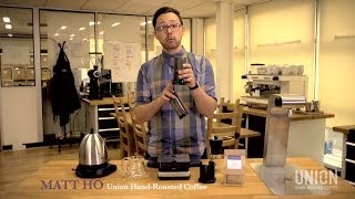 How to brew coffee in an Aeropress  Union HandRoasted Coffee [upl. by Ahsele]