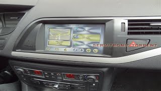 Pantalla Citroën C5  GPS multimedia C7029CC  instalación Servitronic Torrent [upl. by Amuh]