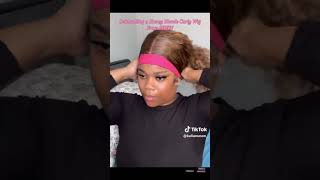 Viral Wig Hairstyles wigtutorials viralshorts sheingals [upl. by Annas]