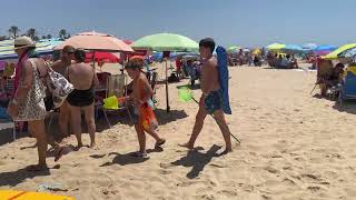 MUST SEE 😲  Barcelona Beach Spain  4K 2024 Walking Tour beach walk [upl. by Vitale]