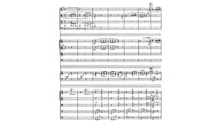 G Mahler quotBluminequot from Symphony no1 with score [upl. by Ailbert884]