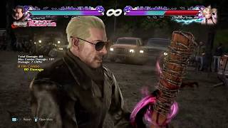 TEKKEN™7 Negan 10Hit Combo 101 Damage [upl. by Krucik332]