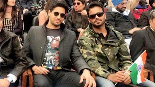 Mankirt Aulakh amp Sidharth Malhotra Live On Republic Day At Wagah Border BSF On 26 Janaury [upl. by Naaitsirhc]