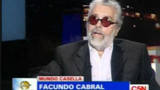 C5N MUNDO CASELLA  FACUNDO CABRAL  PARTE 2 [upl. by Hart174]