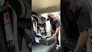 Infant booster car seat installation carseat baby newborn safety [upl. by Aiam]