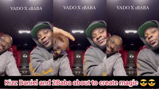 Kizz Daniel and 2baba link up for the first time ever as they set to drop a new song together [upl. by Poppo415]