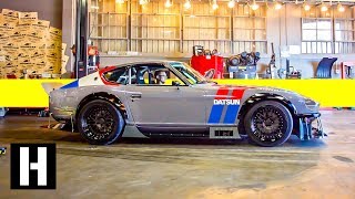 Frankenstein V8 240z Build 5 year TrackStreet Project is Almost Too Nice to Race [upl. by Ameh834]