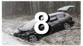 Winter Car Crash Compilation 8 NEW  CCC [upl. by Dralliw]