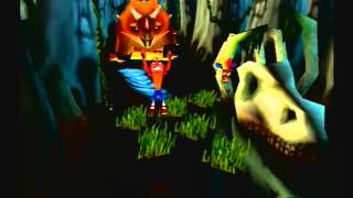 Crash Bandicoot 3 Warped  Level 4 Bone Yard 2nd GemGold Relic Get [upl. by Philippe]