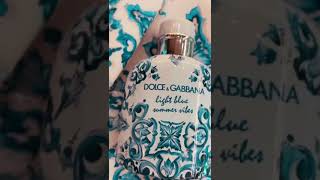 Perfume Dolce amp Gabbana Light Blue Summer Vibes [upl. by Araf]