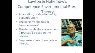 Dev Ch 1 Ecological theories Bronfenbrenners Systems amp Lawtons Environmental Press [upl. by Notsob206]