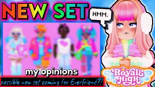 Royale High FINALLY Announced a NEW SET What now Sharing my opinions [upl. by Caryn]