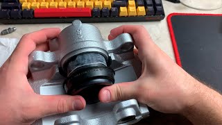 Brake Caliper REBUILD and ASSEMBLY [upl. by Adroj]