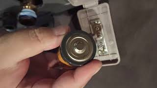 How To Remove and Install DCell Batteries for Marey Tankless Water Heaters [upl. by Kaylee]