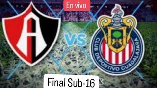 Atlas vs Chivas Final Sub16 en vivo [upl. by Yentroc790]