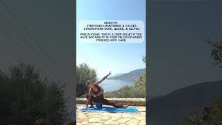 Yoga Pose Breakdown Skandasana yogatips yogatutorial yogaforbeginners [upl. by Cornie648]