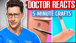 Doctor Reacts To Ridiculous 5Minute Crafts Videos [upl. by Ona825]