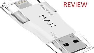 Gigastone PhotoFast MAX 128GB Mobile Flash Drive Review [upl. by Eglantine]