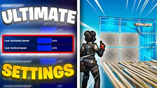 NEW ULTIMATE Controller SETTINGS  Sensitivity in Chapter 5 Season 4 Fortnite Settings Guide [upl. by Araldo]