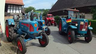 9 Bulldog und Schleppertreffen in Schlierbach [upl. by Eirrac957]