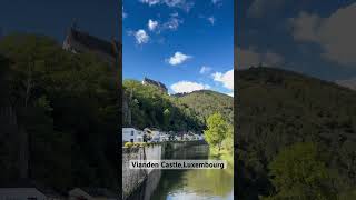 Vianden Castle in Luxembourg🇱🇺 luxembourg shortsvideo shorts short shortfeed viralvideo [upl. by Cantlon]