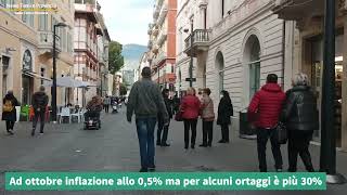 Ad ottobre inflazione allo 05 ma per alcuni ortaggi è più 30 [upl. by Beka122]