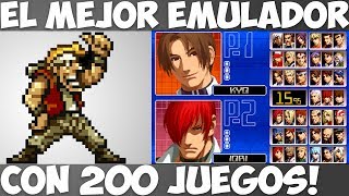 Obten Emulador NEOGEO Super MEGA PACK  200 ROMS Para PC Gratis [upl. by Mylander]