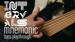 intervals  mnemonic bass playthrough  JacobUmansky [upl. by Anastase932]