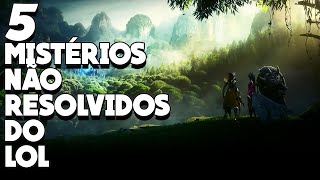 UM DARKIN PERDIDO DORAN O FERREIRO PERDIDO E MAIS 5 MISTÉRIOS DE LEAGUE OF LEGENDS [upl. by Moskow]