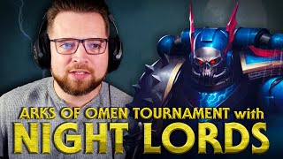 Bricky takes Night Lords to an Arks of Omen Tournament [upl. by Llednol775]