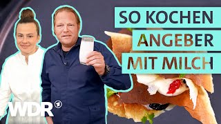 Drei Rezepte mit Milch – von ganz einfach bis richtig schwer  Björns Gourmet Geheimnisse  WDR [upl. by Ichabod30]