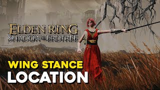 Elden Ring DLC Wing Stance Ash Of War Location [upl. by Ianteen]