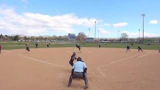 Selah Girls Varsity Softball vs Grandview 4102021 [upl. by Aimak]