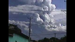 Erupcion volcan de Santa Ana [upl. by Mook]