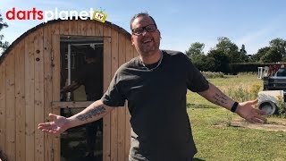 MY NEW DARTS STUDIO  YOUR IDEAS WELCOME  VLOG 1 [upl. by Eelannej]