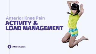 Patellofemoral Pain in Adolescents  Activity Modification and Load Management [upl. by Ahsirhcal]