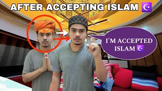 after accepting islam ☪️  Hindu boy convert to islam [upl. by Harneen]