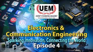 Electronics and Communication Eng  Sparking Innovation Connecting the World  UEM JAIPUR  EP 4 [upl. by Kieran]