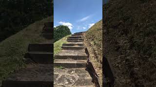 Ascending Grave Creek Mound Moundsville Penitentiary appalachia moundbuilders penitentiary [upl. by Renie]