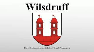 Wilsdruff [upl. by Gitlow779]