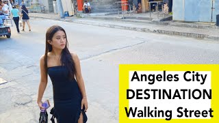 Angeles City Walking Street  The Philippines [upl. by Festa]