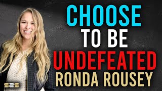 Be UNDEFEATED 🥊 Ronda Rousey UFC Motivation ✅ Training Motivation  Best Moments amp Highlights [upl. by Erline]