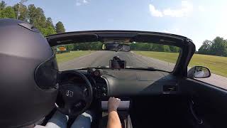 Honda S2000 Crash GoPro Footage Hyperfest 2019 NASA HPDE1 VIR [upl. by Acirtap216]