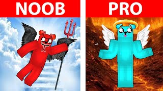 NOOB vs PRO Niebo vs Piekło w Minecraft [upl. by Lindholm]