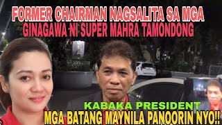 DATING CHAIRMAN AT ISA SA NANGUNA SA ORG NG KABAKA NAGSALITA NA PATUNGKOL KAY SUPER MAHRA TAMONDONG [upl. by Verlie]