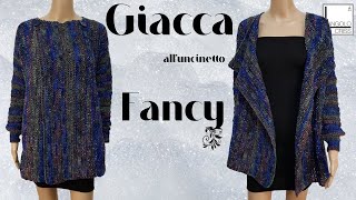 TUTORIAL giacca alluncinetto quotFANCYquot [upl. by Hanikehs286]