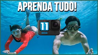 GOPRO HERO 11  ENSINANDO TODAS AS FUNÇÕES COM EXEMPLOS PRÁTICOS [upl. by Rednav118]