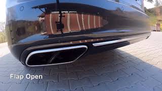 Volvo V90 T6 Heico Sportiv Flap Exhaust amp Heico Chip acceleration 0100 [upl. by Ymot]