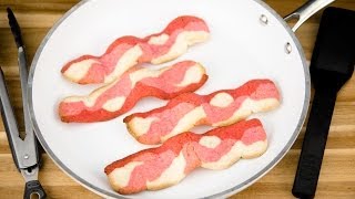 How to Make Bacon Cookies for Fathers Day from Cookies Cupcakes and Cardio [upl. by Mcbride]